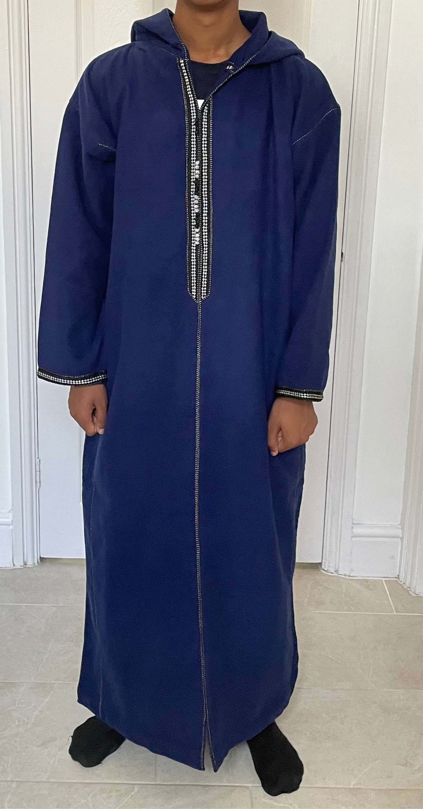 Winter Moroccan Thick Hooded Thobe Djellaba