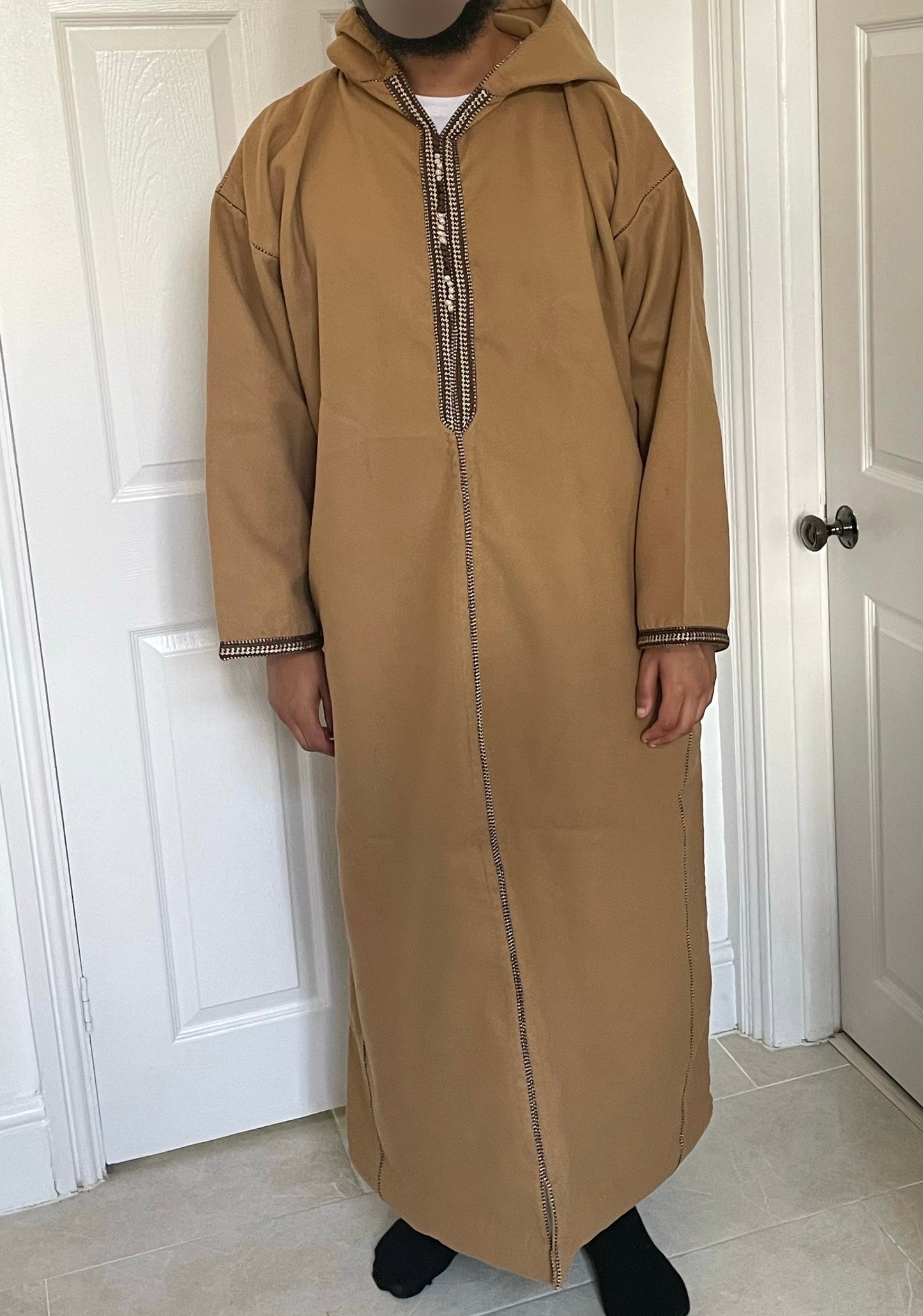 Winter Moroccan Thick Hooded Thobe Djellaba