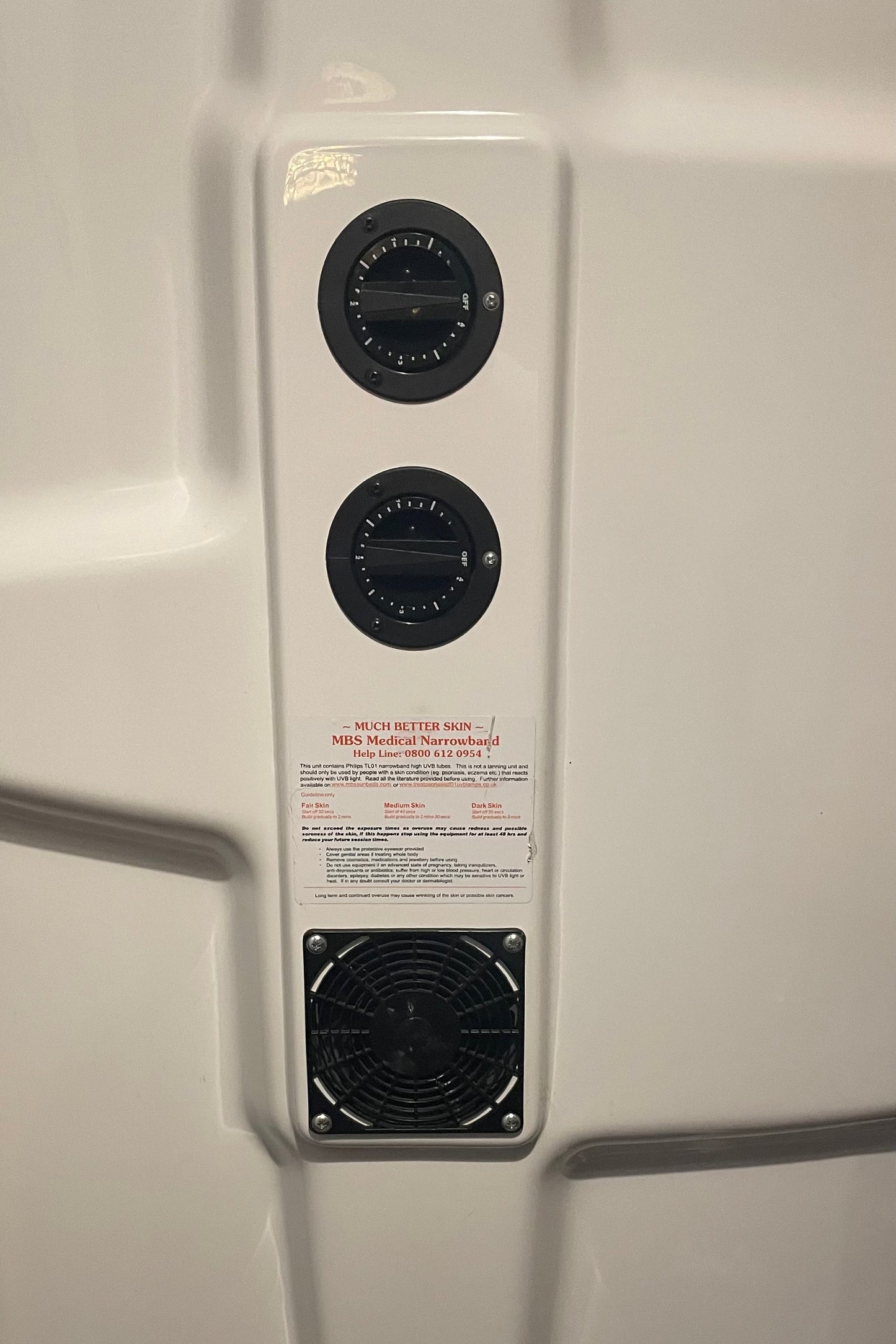 UVB Light Therapy Unit 9 Lamp At-Home Narrowband TL01 RRP £2650 Psoriasis Eczema