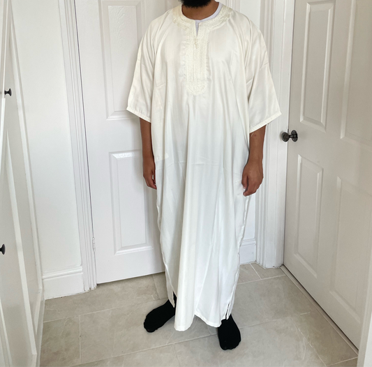 Off White Men’s Moroccan Thobe