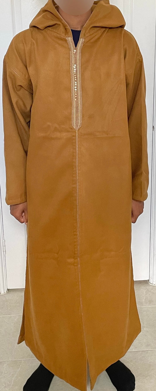 Winter Moroccan Thick Hooded Thobe Djellaba